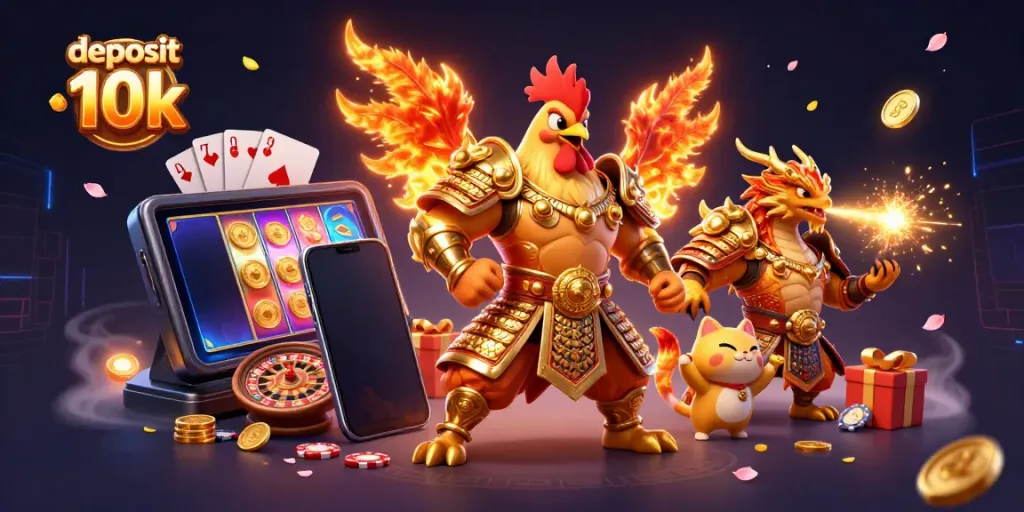 Mencoba deposit 10k untuk permainan slot SLOTMANTAP, memulai petualangan yang menyenangkan.