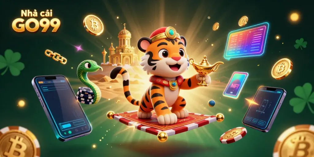 Engage in thrilling gameplay at Nhà cái GO99, featuring magical elements from an exciting casino adventure.