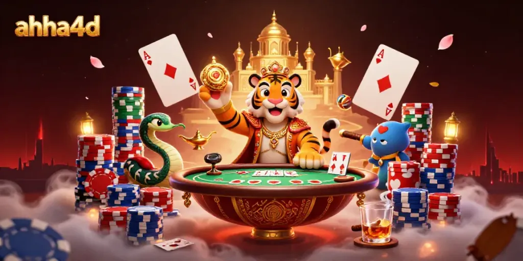 Menangkan permainan dengan AHHA4D, sultan slot online di padang pasir!