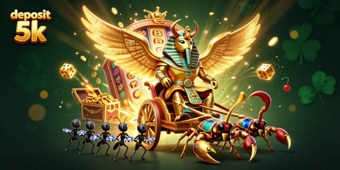 Experience thrilling wins with deposit 5k at a dynamic casino featuring exciting characters and action-packed games.