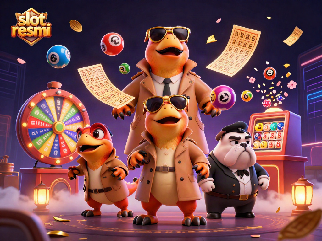 Menangkan slot resmi dengan raptor lucu dan elemen permainan berwarna-warni di kasino.