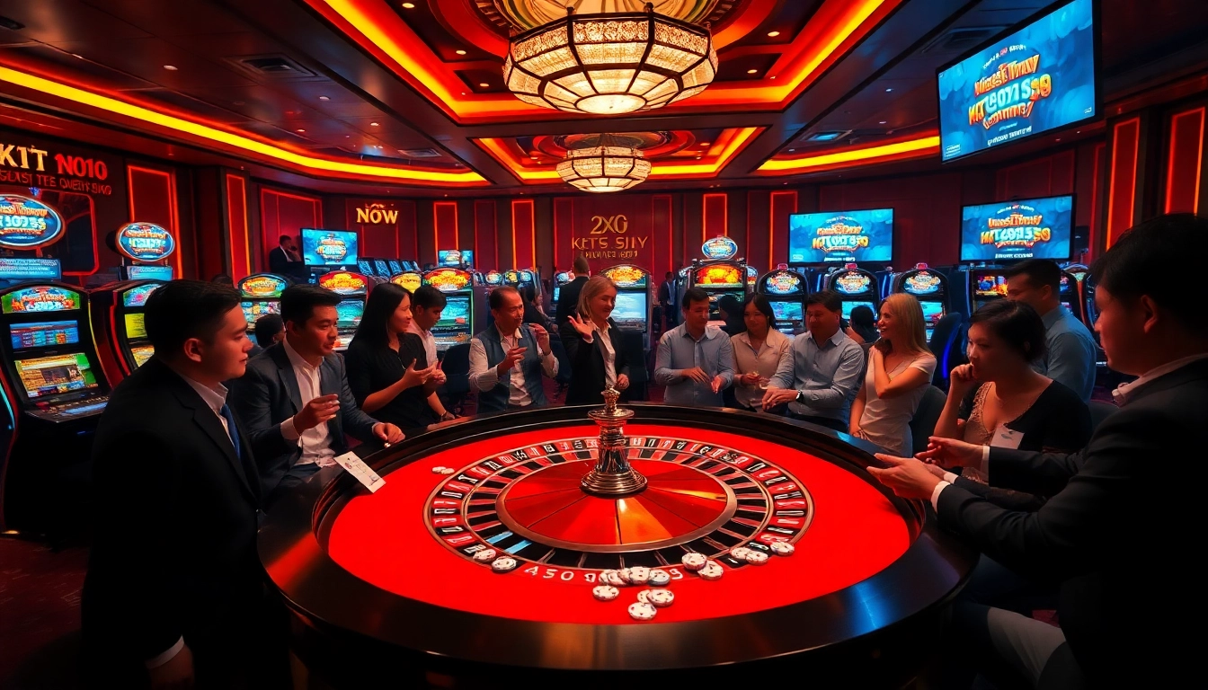 Check the latest Kết quả xổ số updates while enjoying your gaming at a luxury casino.