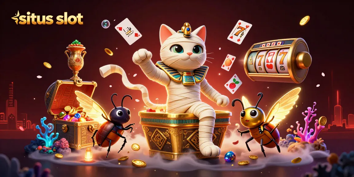 Menangkan permainan situs slot dengan mumi dan harta karun fantastis!