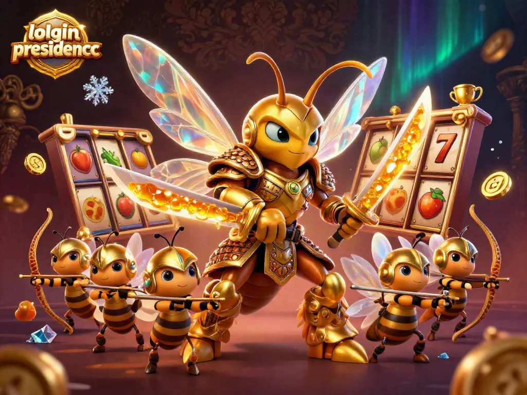 Engage with the thrilling gaming experience at login presidencc with dynamic slot games and vibrant 3D elements.