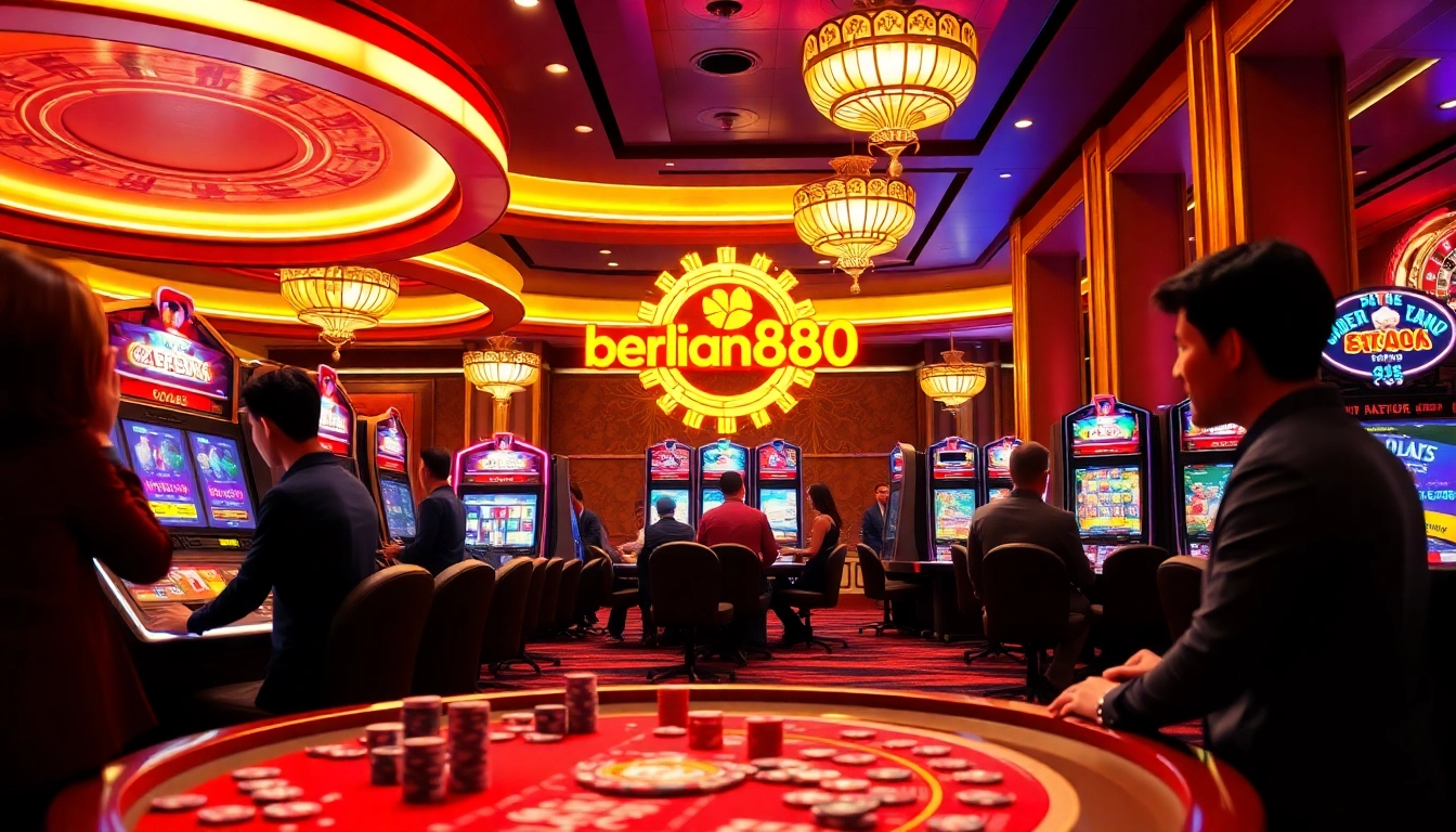 Win big at berlian888 with vibrant slot machines and an exciting gaming atmosphere.