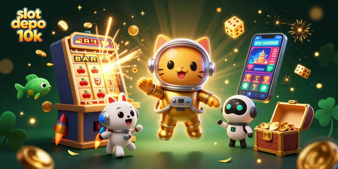 Raih kemenangan di slot depo 10k dengan permainan yang menarik dan peluang jackpot besar.