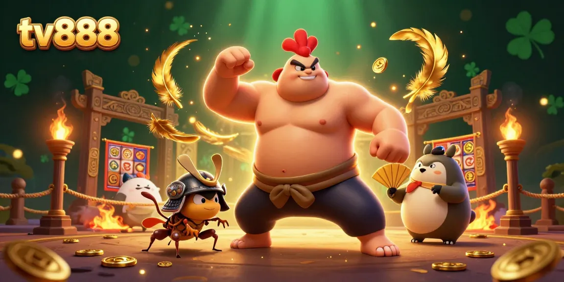 Engage with thrilling gameplay at tv888 featuring vibrant casino elements and unique characters.