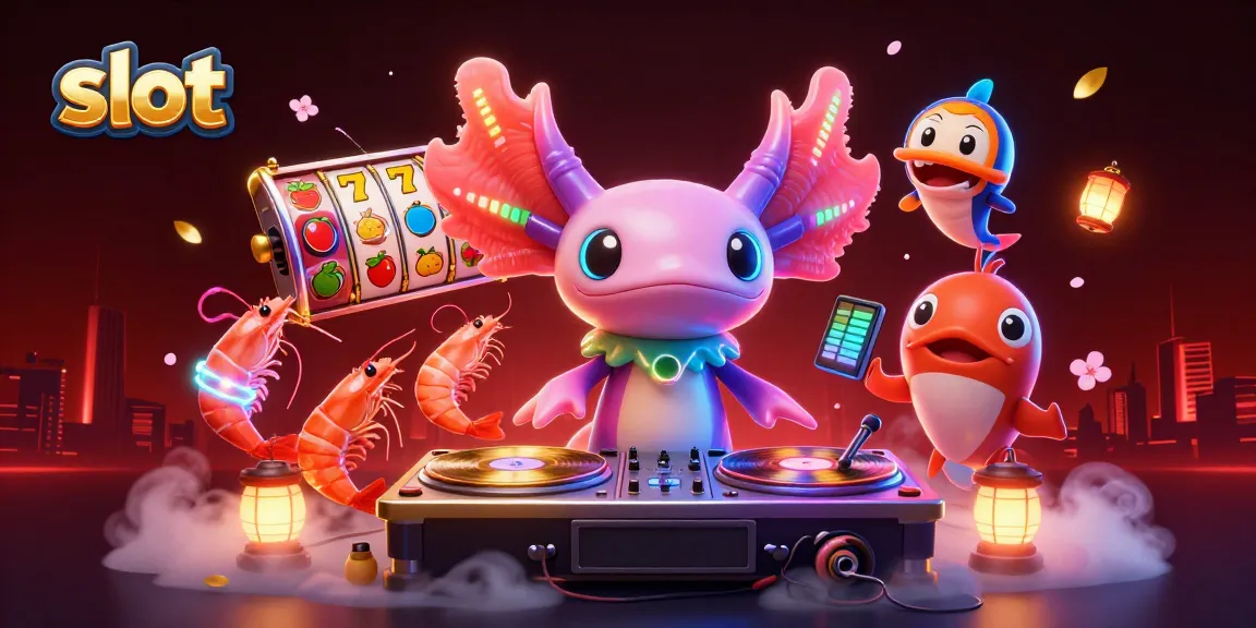 Menggandakan slot dengan simbol buah dan jackpot dalam ilustrasi 3D yang menakjubkan.