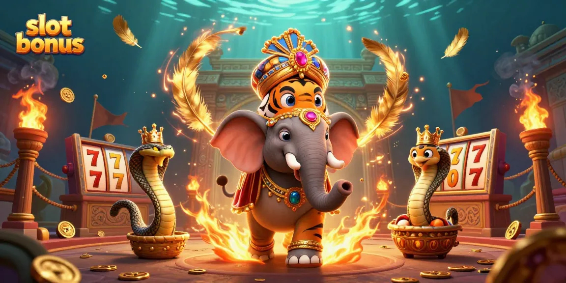Menangkan slot bonus dengan berbagai simbol keberuntungan dan suasana megah dalam ilustrasi kasino 3D yang menakjubkan.