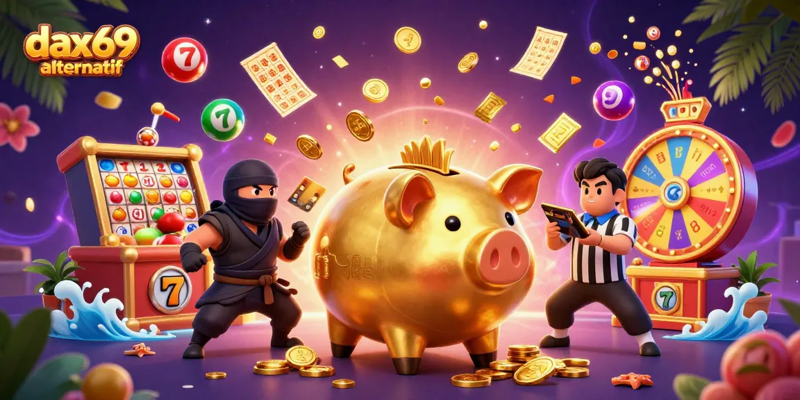 Bermain di dax69 alternatif dengan slot dan jackpot, meraih kemenangan besar dari permainan slot online.
