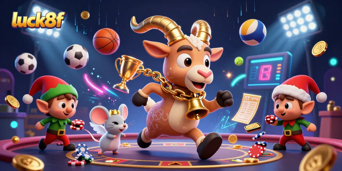 Engage in thrilling gameplay at luck8f's exciting holiday-horror casino with vibrant characters and dynamic sports.