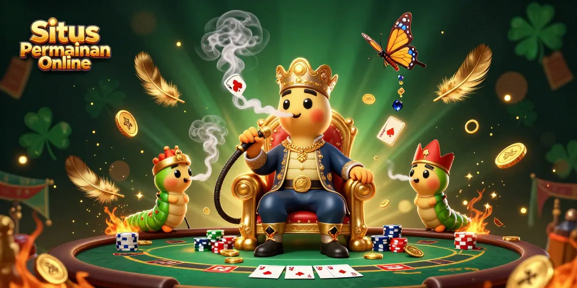 Situs Permainan Online showcases engaging poker gameplay with dynamic characters and vibrant atmosphere.