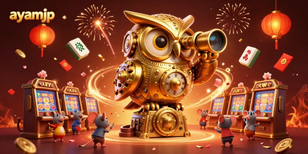 Experience excitement at ayamjp, where cartoon characters bring the casino to life with vibrant elements.