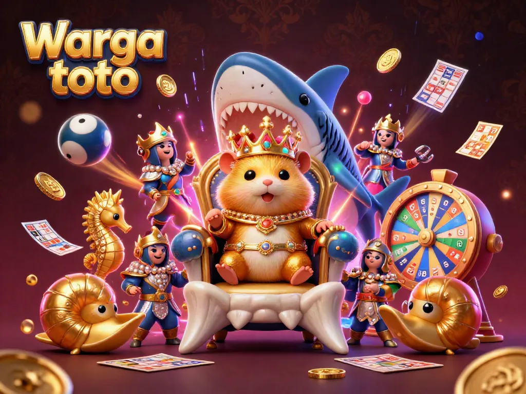 Menang di Warga toto dengan momen beruntung dan bola lotere berkilauan.