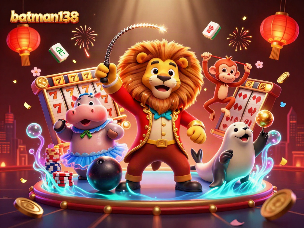 Experience the thrill of winning at batman138 with dynamic casino characters and vibrant gaming elements.