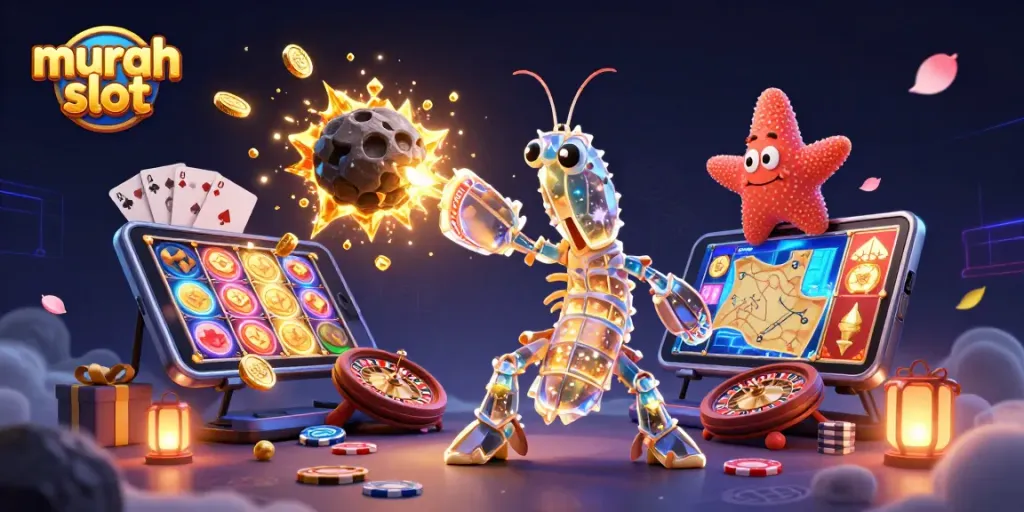 Menangkan jackpot bermain murah slot dengan ilustrasi kasino yang menarik ini.