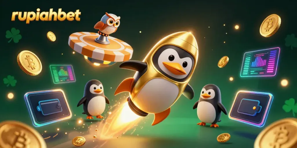 Rupiahbet showcases a vibrant online casino experience with exciting gaming elements.