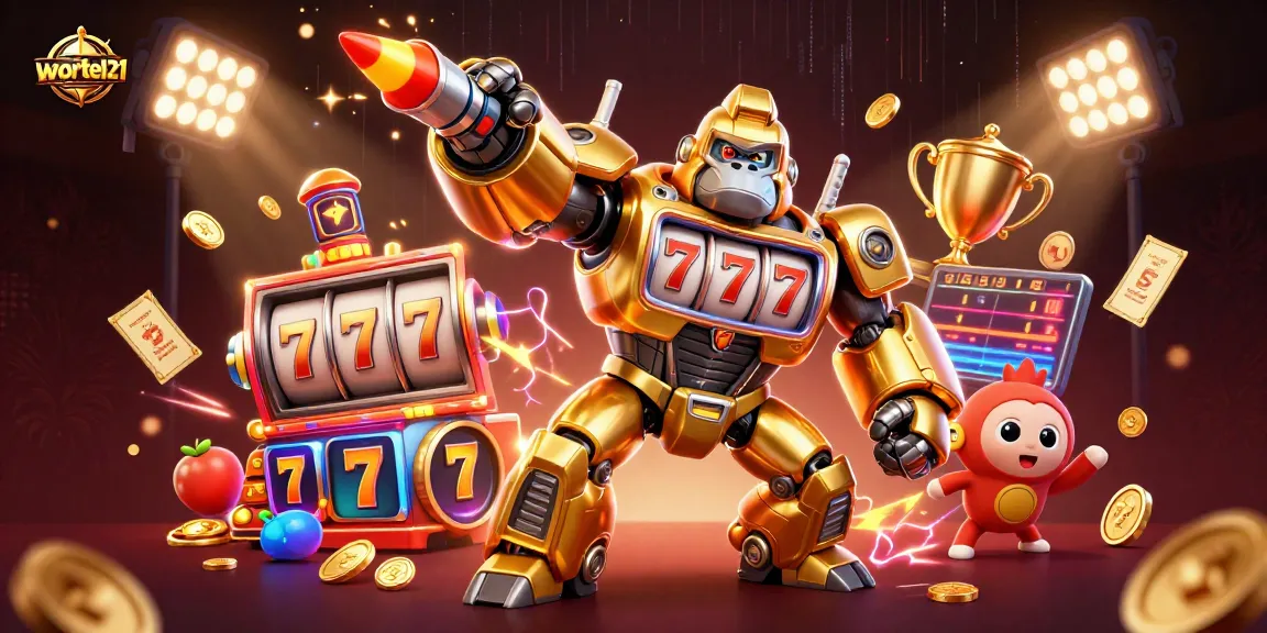 Rasakan keseruan bermain slot dengan wortel21, gorila emas berteknologi tinggi siap memberikan jackpot!